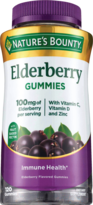 Nature's Bounty Elderberry Immune Support Gummies, 100 Mg, 120 CT