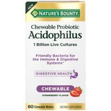 NATURE'S BOUNTY ACIDOPHILUS STRAWBERRY CHEWABLE WAFERS, thumbnail image 1 of 3