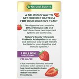 NATURE'S BOUNTY ACIDOPHILUS STRAWBERRY CHEWABLE WAFERS, thumbnail image 2 of 3