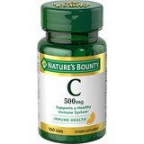 Nature's Bounty Pure Vitamin C Tablets 500mg, 100CT, thumbnail image 1 of 3