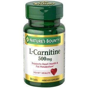 Nature's Bounty L-Carnitine Tablets 500mg, 30 Ct , CVS