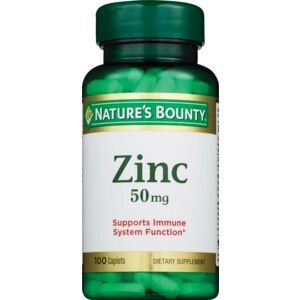 Nature's Bounty - Cinc en cápsulas, 50 mg, 100 u.