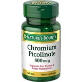 Nature's Bounty Chromium Picolinate Tablets, thumbnail image 1 of 2