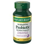 Nature's Bounty Acidophilus Probiotic Digestive Health Tablets, 120 CT, thumbnail image 1 of 6