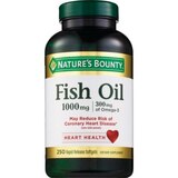 Nature's Bounty Cholesterol Free Fish Oil Softgels 1000mg, thumbnail image 1 of 1