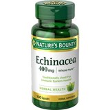 Nature's Bounty Natural Whole Herb Echinacea Capsules 400mg, 100CT, thumbnail image 2 of 4