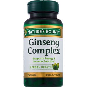 Nature's Bounty Ginseng Complex Plus Royal Jelly Capsules, 75 Ct , CVS