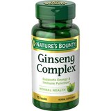 Nature's Bounty Ginseng Complex Plus Royal Jelly Capsules, 75CT, thumbnail image 1 of 1