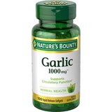 Nature's Bounty Garlic Softgels, 1000 Mg, 100 CT, thumbnail image 1 of 2