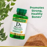 Nature's Bounty Vitamin D3  Rapid Release Softgels, 25 mcg, thumbnail image 4 of 6