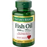 Nature's Bounty Odorless Fish Oil Softgels 1200mg, thumbnail image 1 of 1