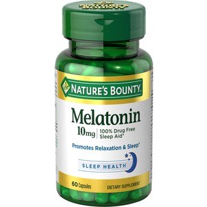 Nature's Bounty - Melatonina en cápsulas, 10 mg, 60 u.