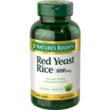 Nature's Bounty Red Yeast Rice Capsules 600mg, thumbnail image 1 of 1