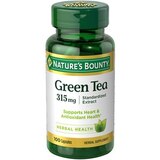 Nature's Bounty Green Tea Extract Capsules 315mg, 100CT, thumbnail image 1 of 1
