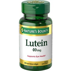 Nature's Bounty - Cápsulas blandas con luteína, 40 mg, 30 u.