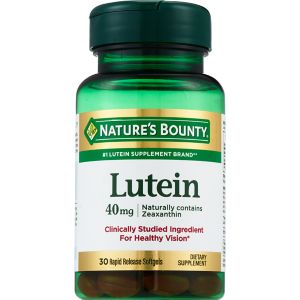 Nature's Bounty - Cápsulas blandas con luteína, 40 mg, 30 u.