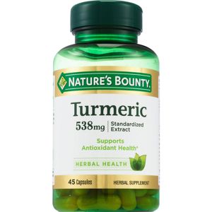  Nature's Bounty Turmeric Standardized Extract Capsules 500mg, 45CT 