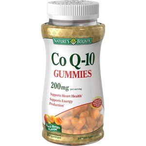 Nature's Bounty - Gomitas con coenzima Q-10, 200 mg, 60 u.