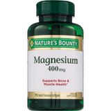 Nature's Bounty Magnesium Capsules, 400 mg, 75 CT, thumbnail image 1 of 1