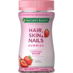 Nature's Bounty Optimal Solutions Hair, Skin & Nails Gummies