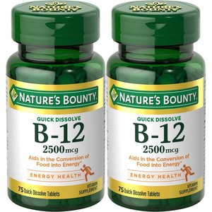 Natures Bounty B12 Twin Pack 4040ct