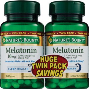 Nature's Bounty Melatonin 10mg Twin Pack, 120 CT