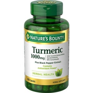 Nature's Bounty Turmeric Plus Black Pepper Extract Capsules, 1, 000 Mg, 60 Ct , CVS