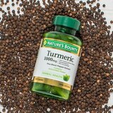 Nature's Bounty Turmeric Plus Black Pepper Extract Capsules, 1,000 mg, 60 CT, thumbnail image 2 of 2