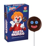 Ricolino Paleta Payaso Chocolate Marshmallow Lollipop, 17.64 OZ, thumbnail image 1 of 8