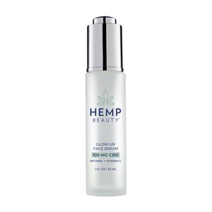 Hemp Beauty Glow Up 100mg CBD Face Serum, 4 OZ - State Restrictions Apply