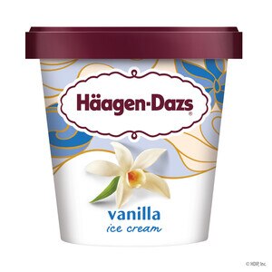  Haagen-Dazs Vanilla Ice Cream, 14 OZ 