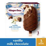 Haagen-Dazs Vanilla Milk Chocolate Ice Cream Bars, 3ct, thumbnail image 2 of 9