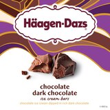 Haagen-Dazs Chocolate Dark Chocolate Ice Cream Bars, 3ct, thumbnail image 3 of 9