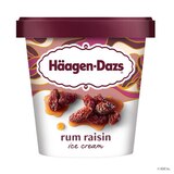 Haagen-Dazs Rum Raisin Ice Cream, 14oz, thumbnail image 1 of 9