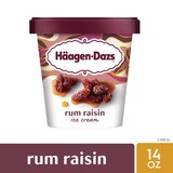 Haagen-Dazs Rum Raisin Ice Cream, 14oz, thumbnail image 2 of 9