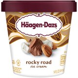 Haagen-Dazs Rocky Road Ice Cream, 14oz, thumbnail image 4 of 6