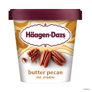 Haagen-Dazs Butter Pecan Ice Cream, 14 OZ