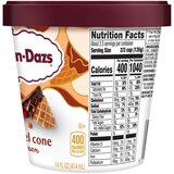 Haagen-Dazs Caramel Cone Ice Cream, 14oz, thumbnail image 3 of 12