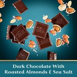 Ghirardelli, Intense Dark Chocolate Squares, Sea Salt Almond, 4.12 oz Bag, thumbnail image 2 of 5