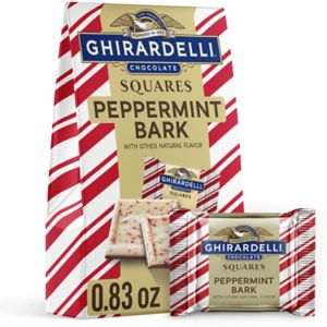 Ghirardelli Chocolate Squares Bar, Peppermint Bark, Trial Pack, .83 OZ