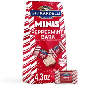 Ghirardelli Minis Peppermint Bark Minis, 4.3 OZ