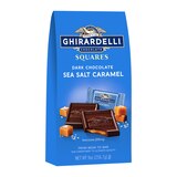 Ghirardelli Dark Chocolate Sea Salt Caramel Squares, 9 oz, thumbnail image 1 of 5