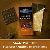 Ghirardelli, Salted Caramel Intense Dark Bar, 3.5 Oz Bar, thumbnail image 3 of 5