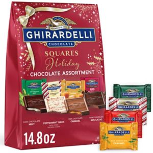 Ghirardelli Holiday Chocolate Assortment Squares, 14.8 oz