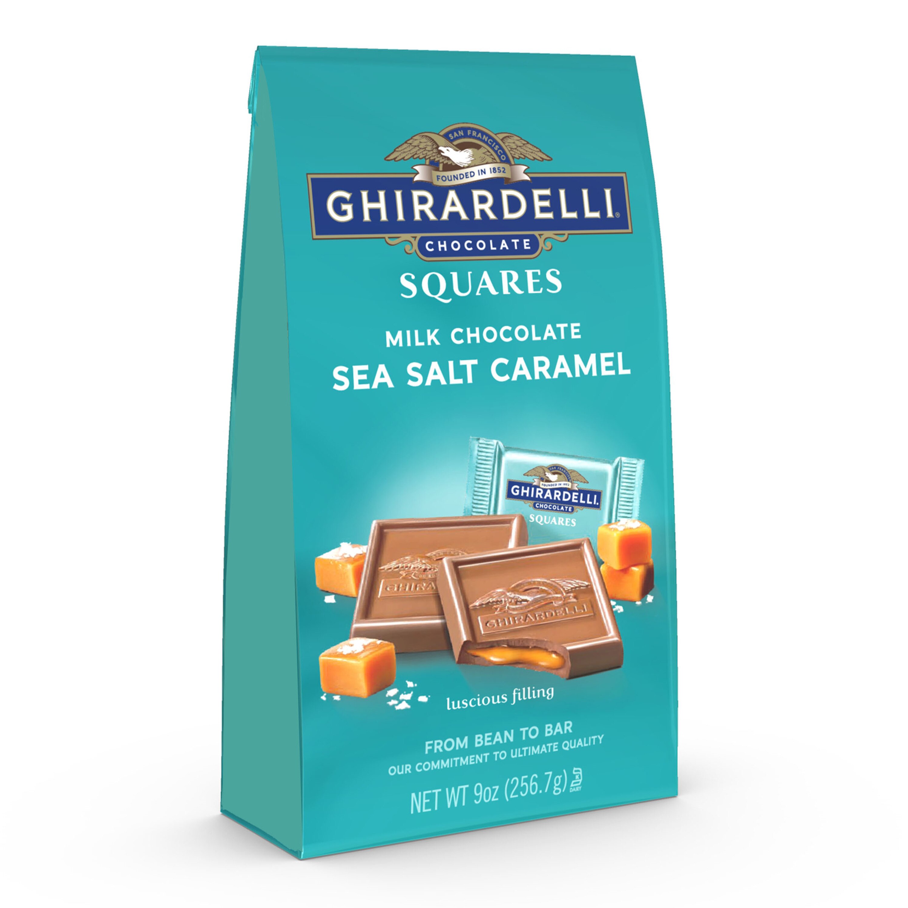 Ghirardelli Milk Chocolate Sea Salt Caramel Chocolate Squares 9 Oz Bag ghirardelli-milk-chocolate-sea-salt-caramel-chocolate-squares-9-oz-bag
