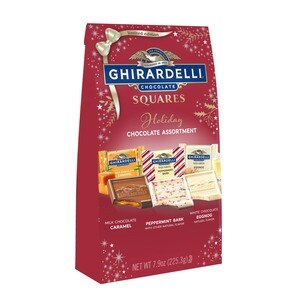 Ghirardelli Holiday Chocolate Assortment Squares, 7.9 oz