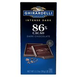Ghirardelli, Intense Dark Chocolate Bar, 86% Cacao, 3.17 oz Bar, thumbnail image 1 of 5