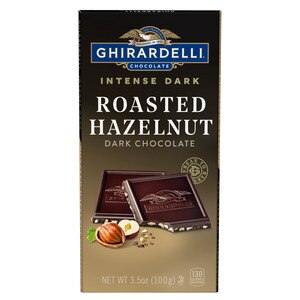  Ghirardelli Intense Dark Hazelnut Heaven Bar 