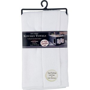 Lifestyle By Royal Crest Reversible Kitchen Towels 2 Pack