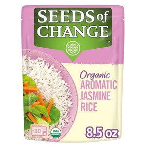 Seeds of Change Certified Organic Aromatic Jasmine Rice, 8.5 Oz.